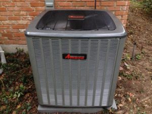 Image of AC installation in Mesquite TX by Integrity Air Conditioning.
