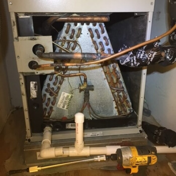 Image of evaporator replacement in Mesquite from Integrity Air Conditioning.