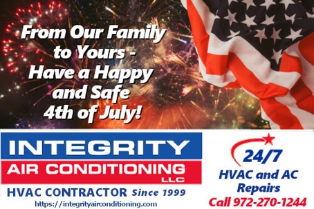 Happy 4th of July from Integrity Air Conditioning