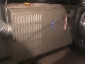 Image of a furnace replacement performed by Integrity Air Conditioning in Frisco.